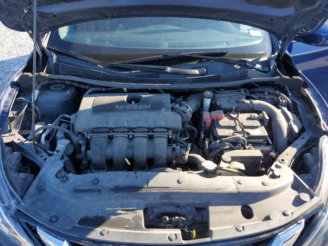 2019 Nissan Sentra VIN 3N1AB7AP3KY246085 Copart auction photo, front end / side damage thumbnail 11