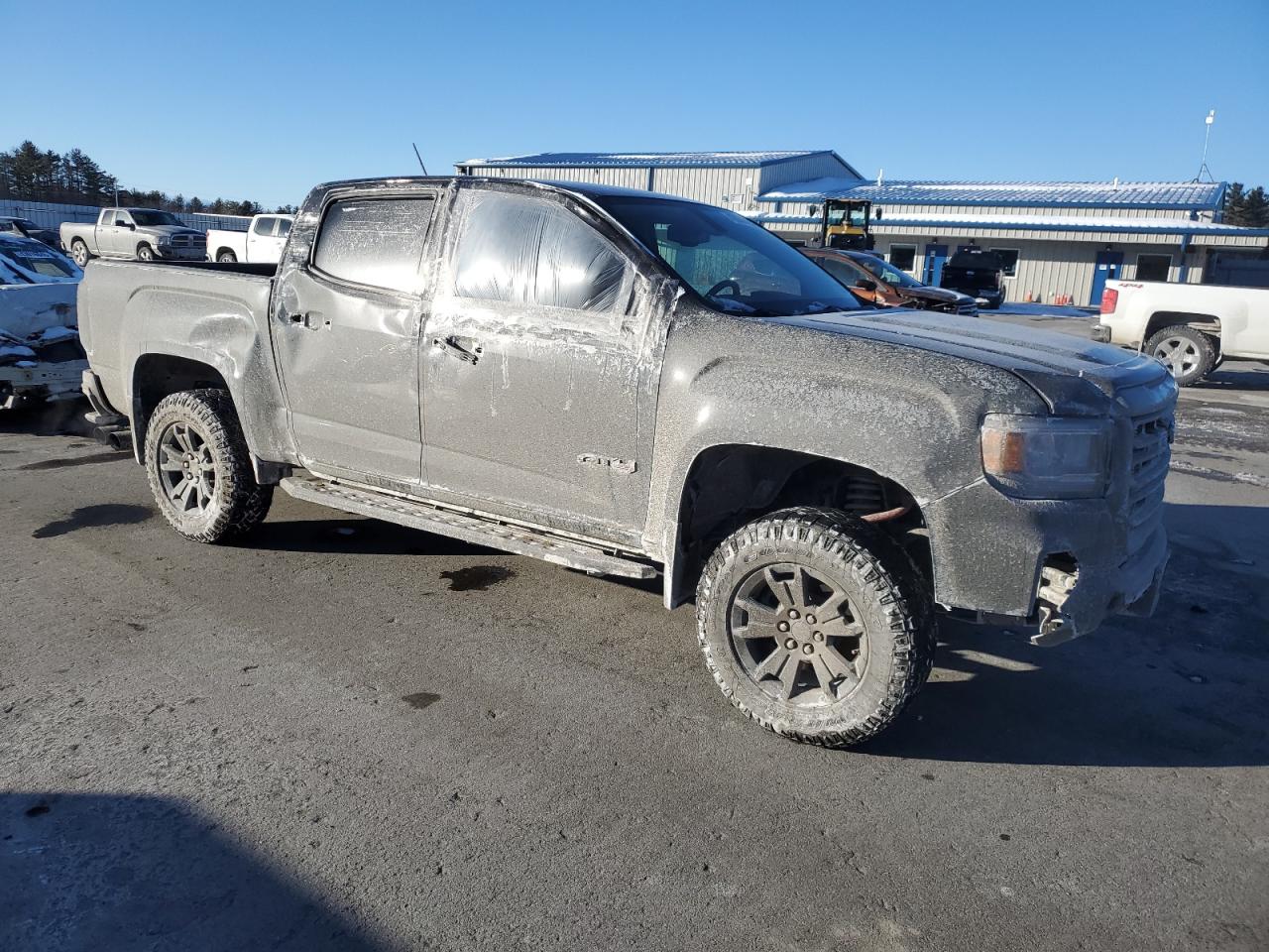 2022 GMC Canyon VIN 1GTG6FEN1N1327710 Copart auction photo, side damage thumbnail 4