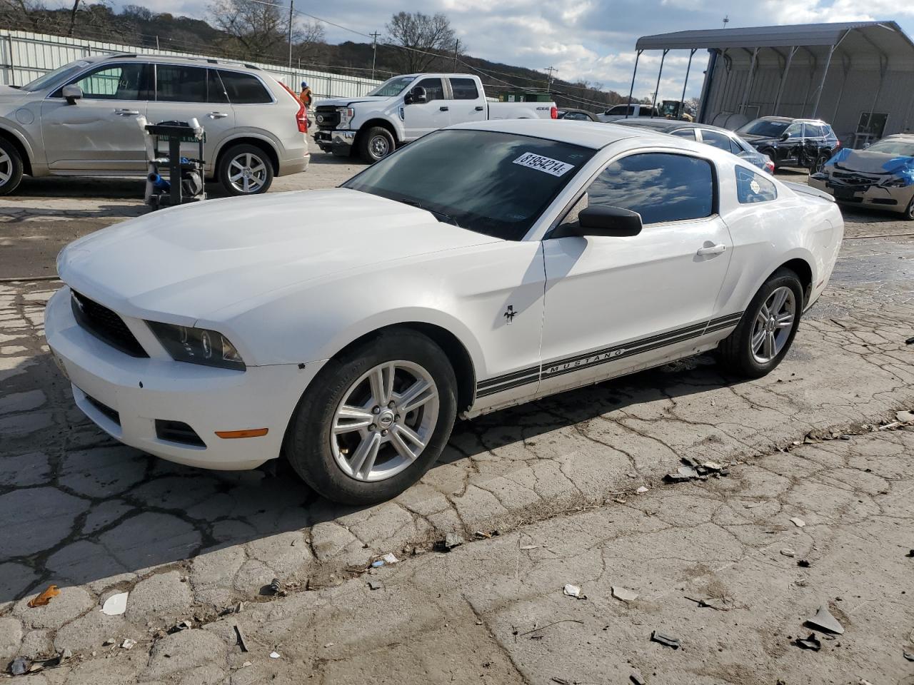 2012 Ford Mustang VIN 1ZVBP8AM6C5278734
