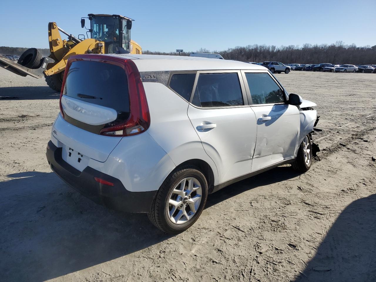 2022 KIA Soul VIN KNDJ23AU4N7181412 Copart auction photo, front end damage thumbnail 3