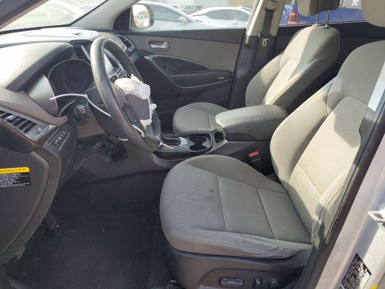 2017 Hyundai Santa Fe VIN KM8SM4HF9HU192242 Copart auction photo, mechanical / side damage thumbnail 7