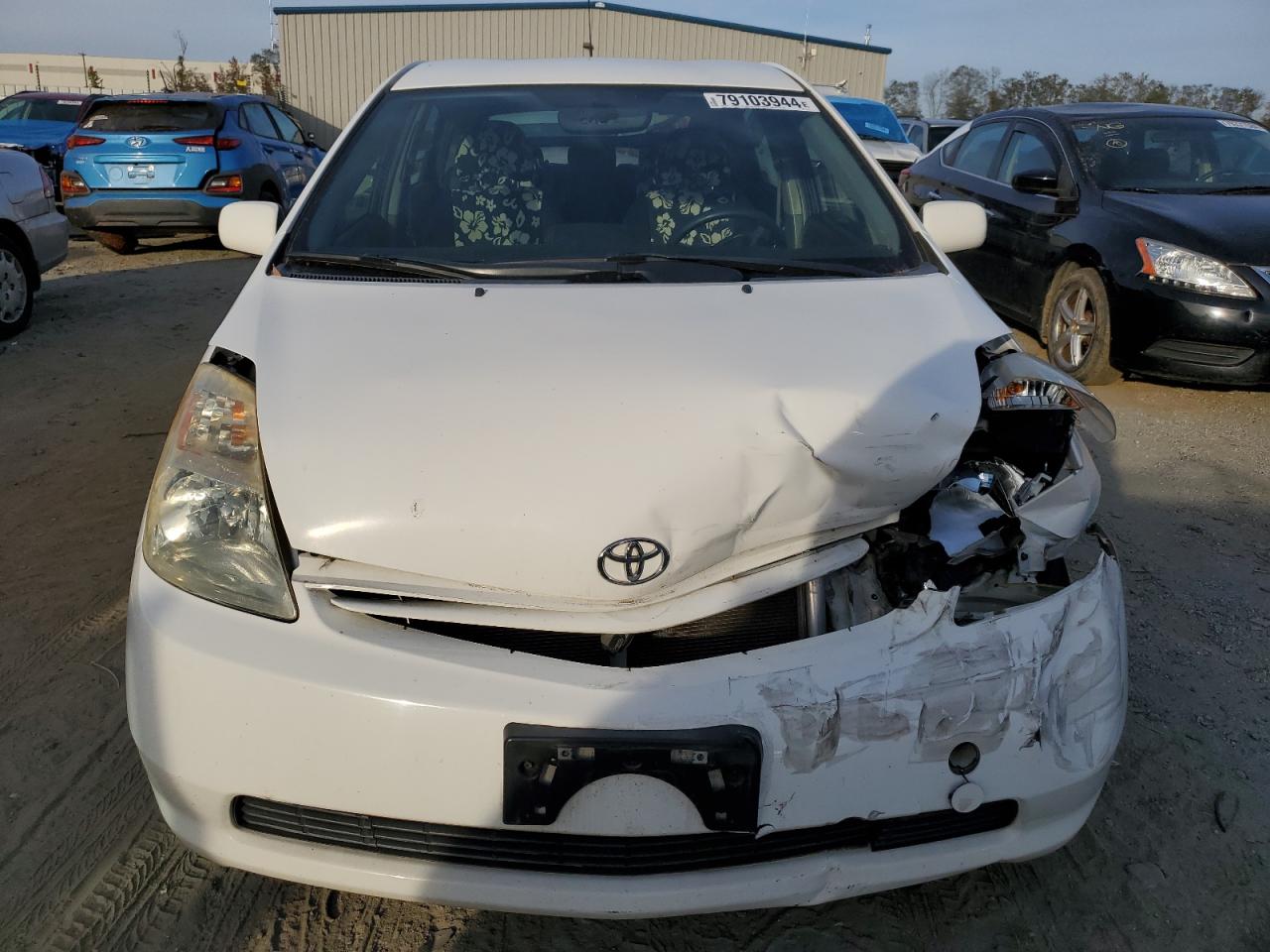 2005 Toyota Prius VIN JTDKB20UX50121370 Copart auction photo, front end damage thumbnail 5