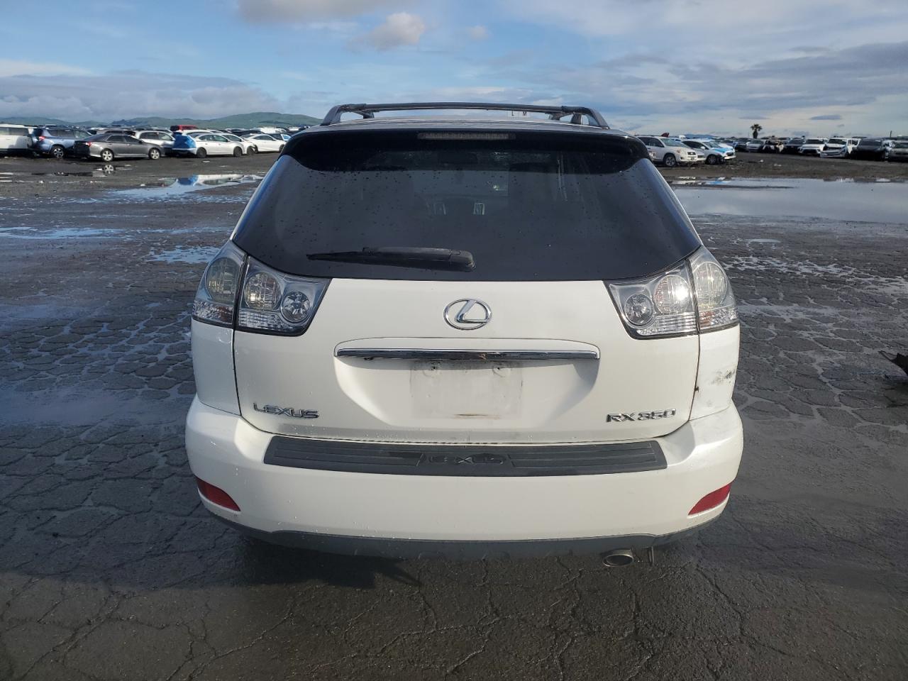 2007 Lexus RX VIN 2T2GK31U57C016038 Copart auction photo, burn - engine damage thumbnail 6