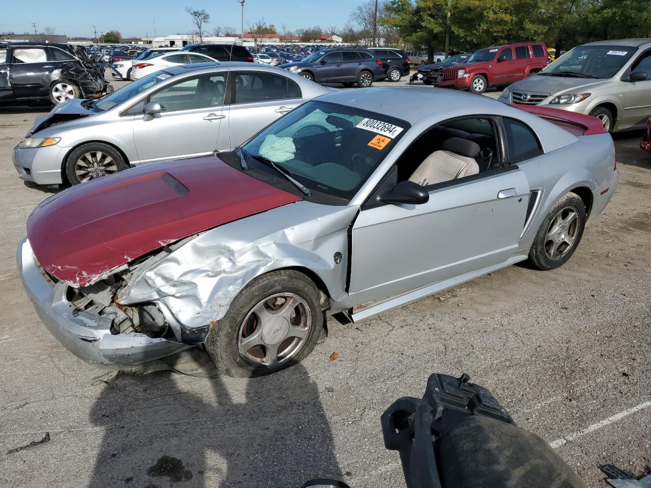 2004 Ford Mustang VIN 1FAFP40684F144874