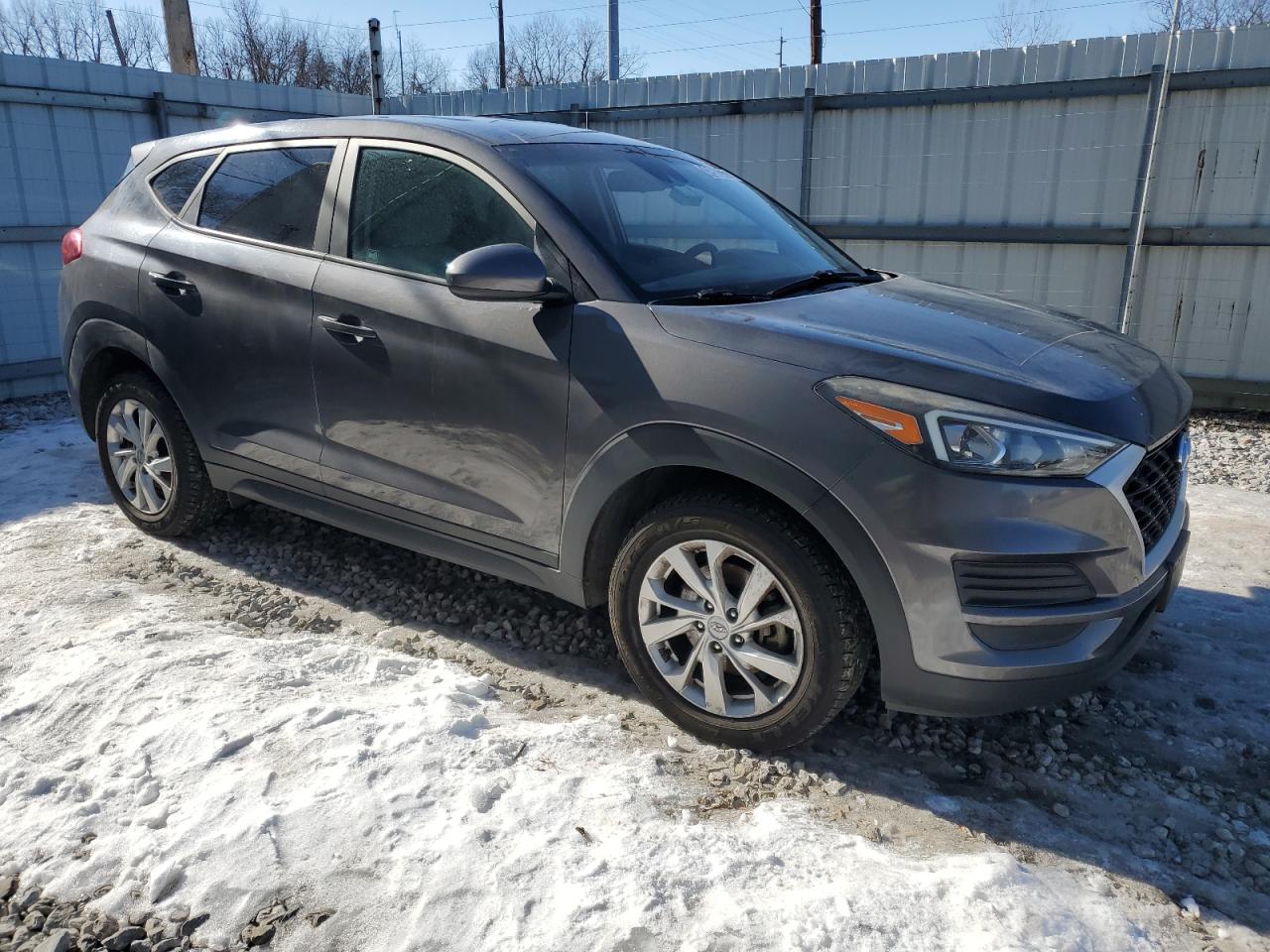 2020 Hyundai Tucson VIN KM8J2CA45LU091101 Copart auction photo, mechanical damage thumbnail 4