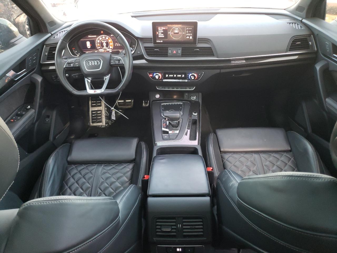 2020 Audi SQ5 VIN WA1C4AFY2L2007684 Copart auction photo, front end / side damage thumbnail 8