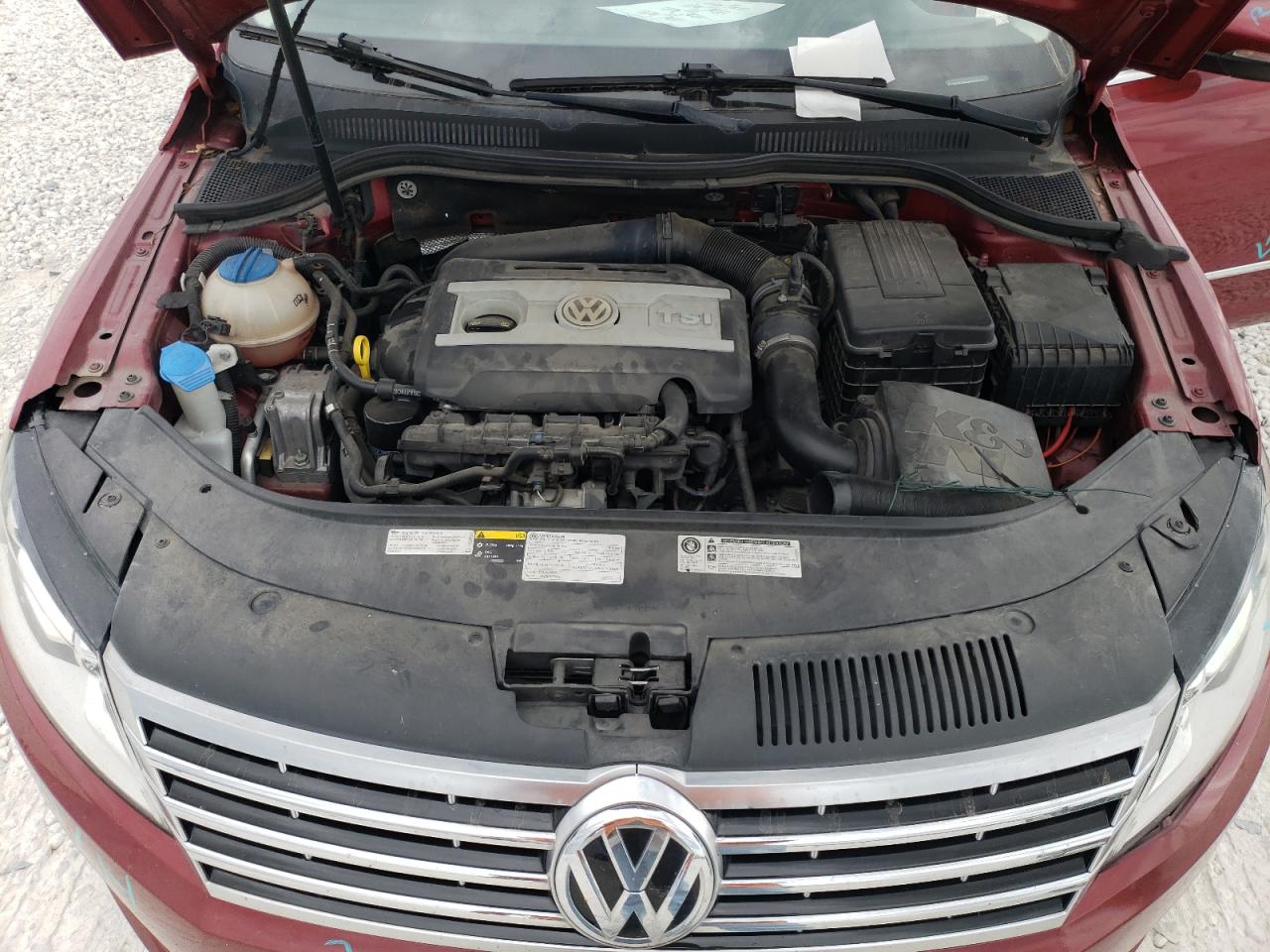 2015 Volkswagen Passat CC VIN WVWBN7AN7FE809424 Copart auction photo, front end damage thumbnail 11