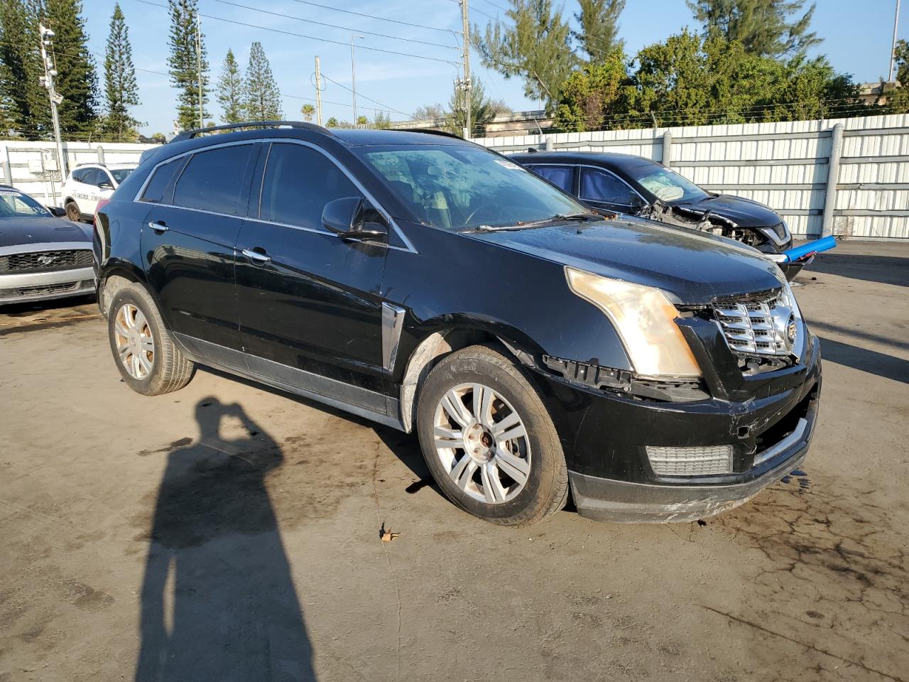 2014 Cadillac SRX VIN 3GYFNAE32ES566868 Copart auction photo, mechanical / front end damage thumbnail 4