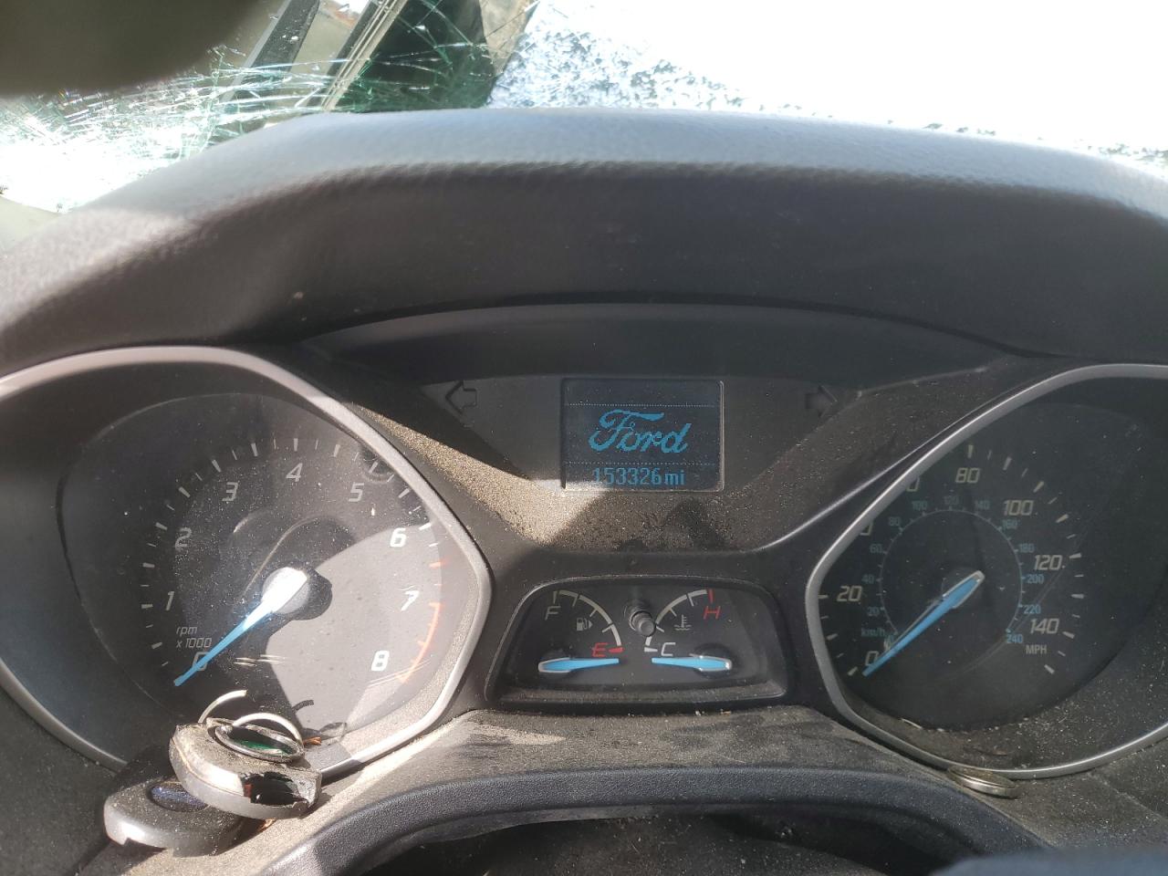 2013 Ford Focus VIN 1FADP3E20DL183855 Copart auction photo, front end / side damage thumbnail 9