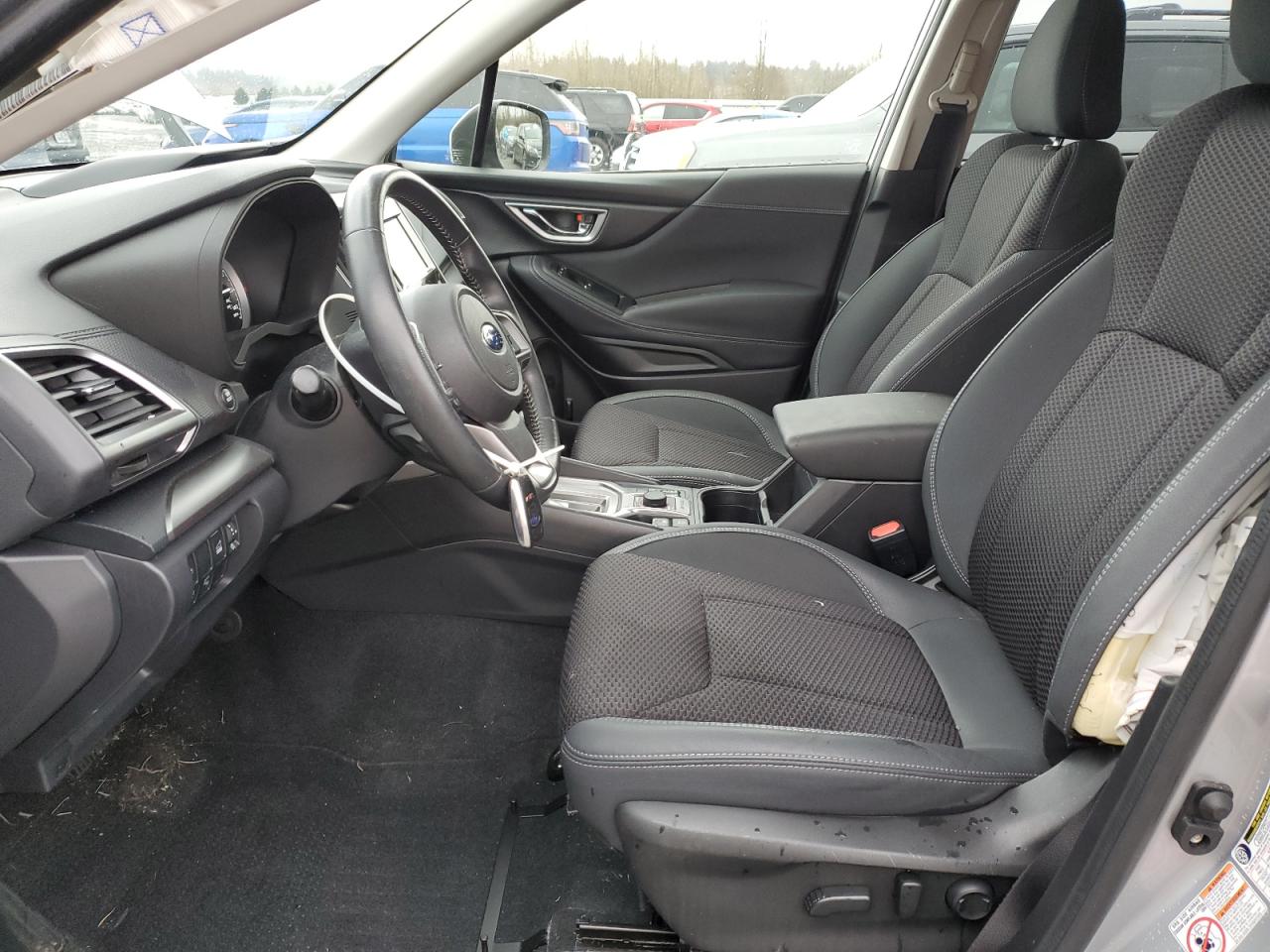 2019 Subaru Forester VIN JF2SKAGC2KH481397 Copart auction photo, side damage thumbnail 7