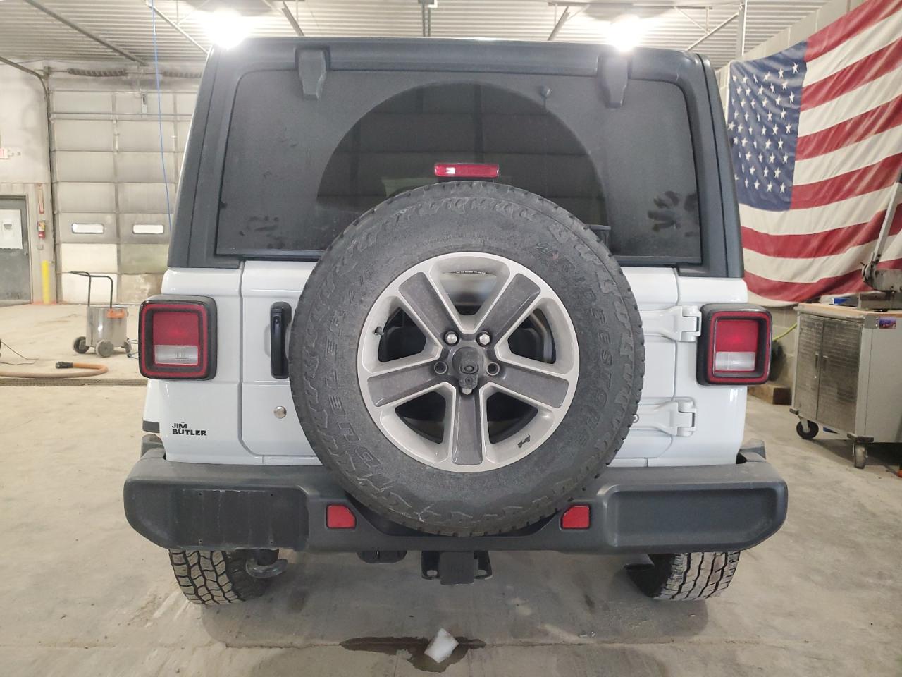 2020 Jeep Wrangler VIN 1C4HJXEN3LW208033 Copart auction photo, side / minor dent/scratches damage thumbnail 6