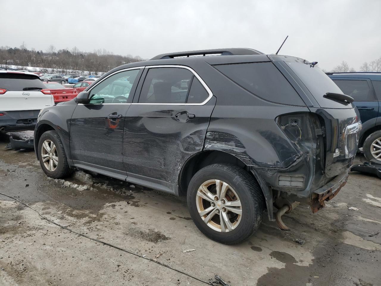 2014 Chevrolet Equinox VIN 2GNALBEK4E6203688 Copart auction photo, side / rear end damage thumbnail 2