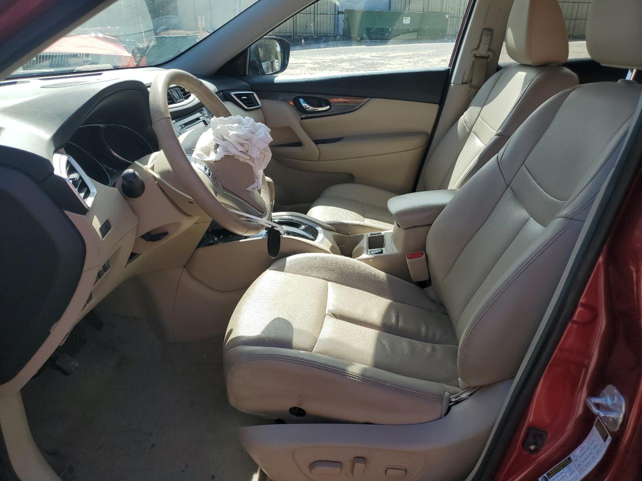2015 Nissan Rogue VIN 5N1AT2MT2FC900431 Copart auction photo, front end damage thumbnail 7