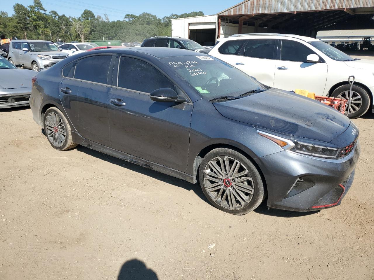 2023 KIA Forte VIN 3KPF44AC3PE635441 Copart auction photo, all over damage thumbnail 4