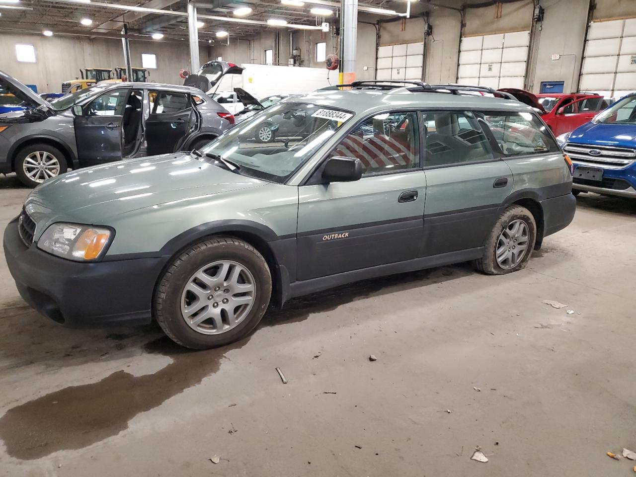 2003 Subaru Legacy VIN 4S3BH675X37617486