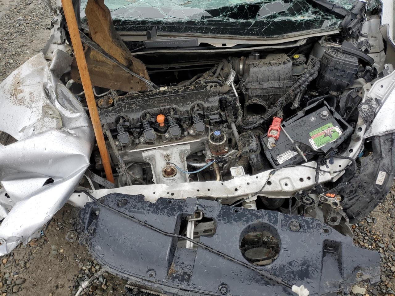 2014 Honda Civic VIN 19XFB2F86EE242979 Copart auction photo, all over damage thumbnail 11