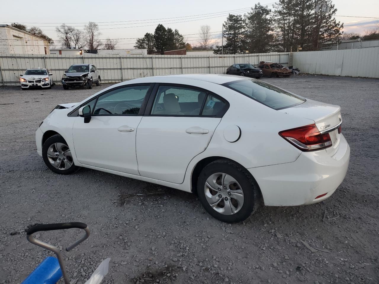 2015 Honda Civic VIN 19XFB2F58FE290331 Copart auction photo, front end damage thumbnail 2