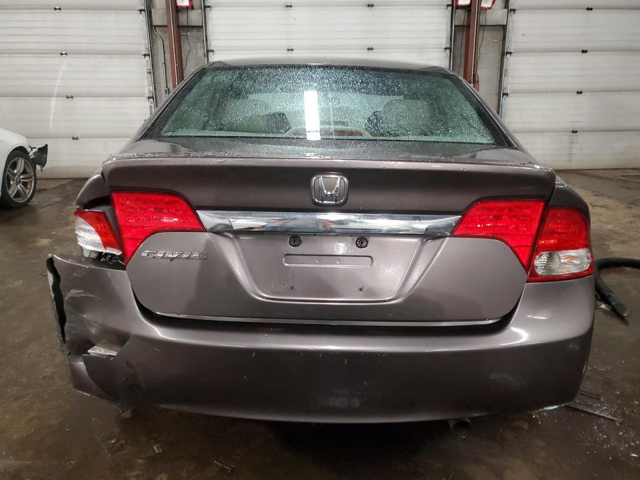 2011 Honda Civic VIN 19XFA1F93BE008154 Copart auction photo, rear end / front end damage thumbnail 6