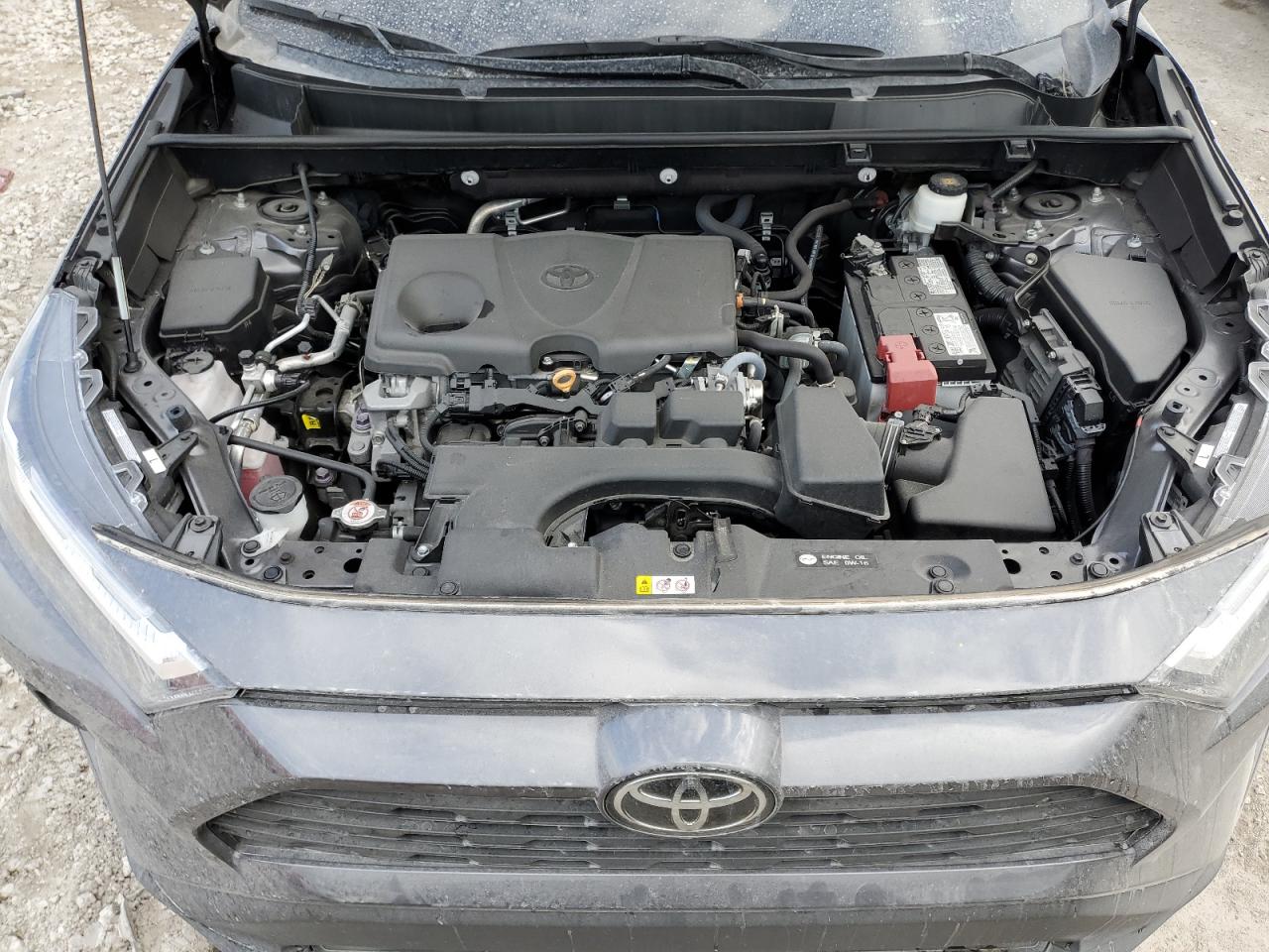 2022 Toyota RAV 4 VIN 2T3C1RFVXNC202625 Copart auction photo, side / front end damage thumbnail 12
