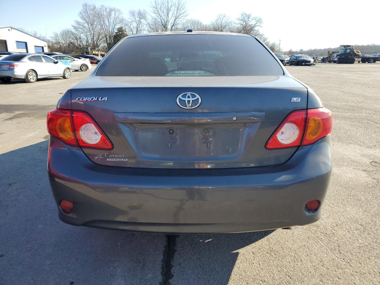 2010 Toyota Corolla VIN 1NXBU4EE0AZ348640 Copart auction photo, front end damage thumbnail 6