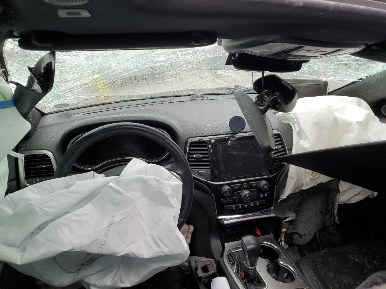 2020 Jeep Grand Cherokee VIN 1C4RJEAGXLC123210 Copart auction photo, all over damage thumbnail 8