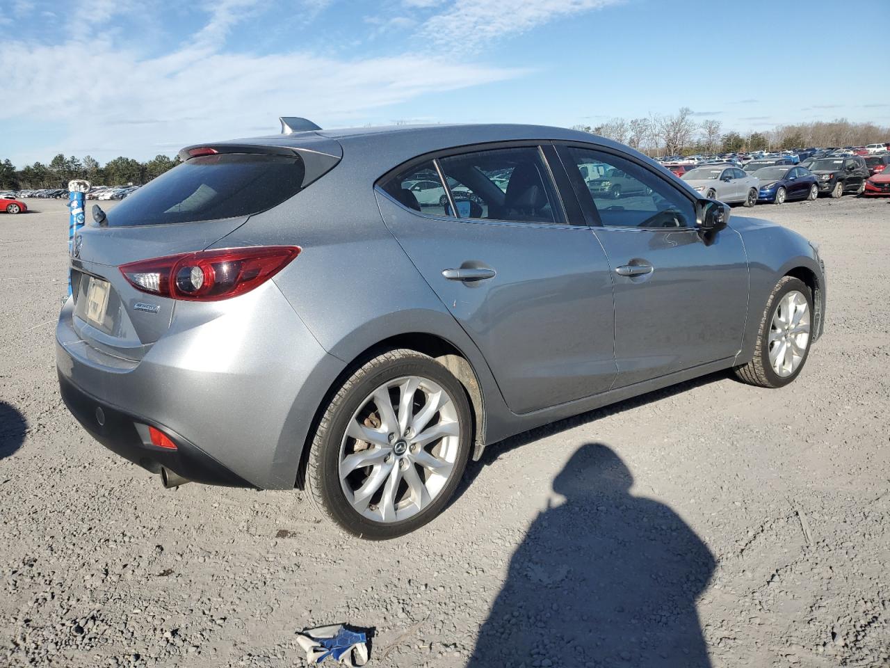 2014 Mazda 3 VIN JM1BM1M3XE1100051 Copart auction photo, front end / minor dent/scratches damage thumbnail 3