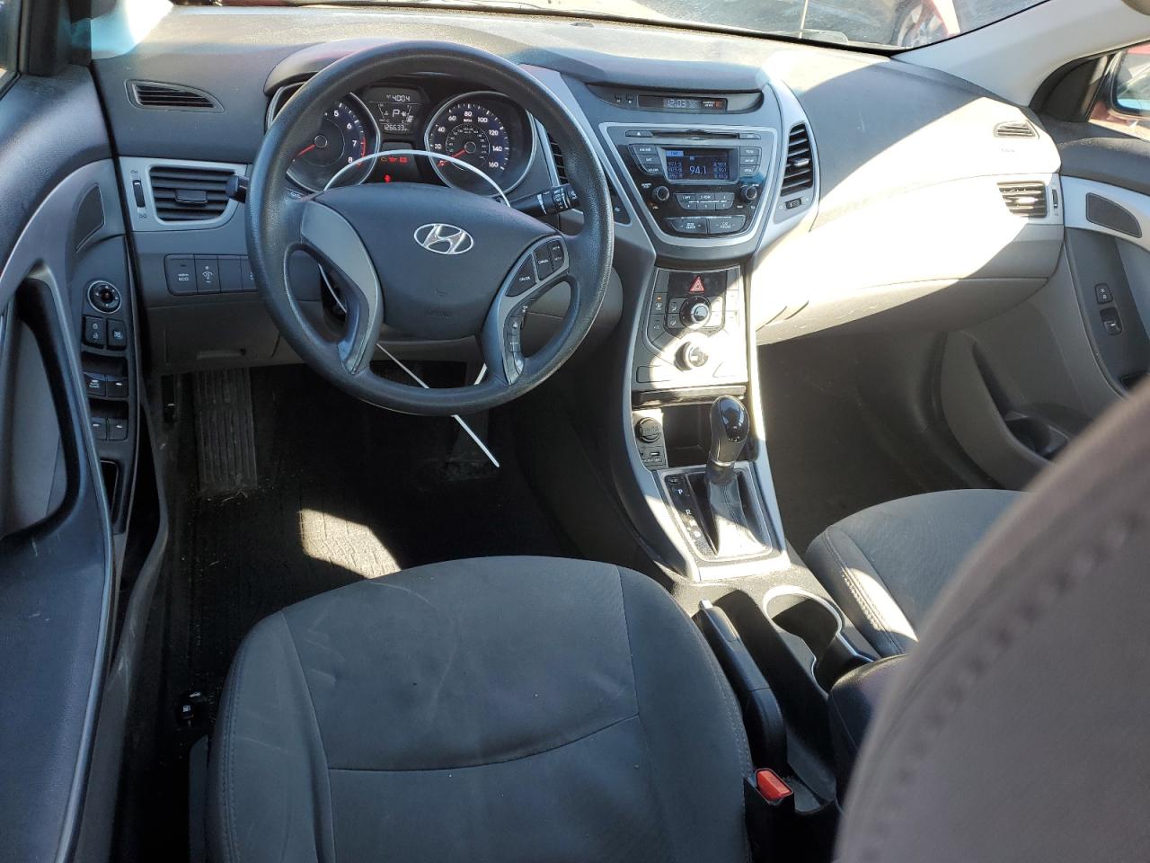 2014 Hyundai Elantra VIN 5NPDH4AE1EH535960 Copart auction photo, front end damage thumbnail 8