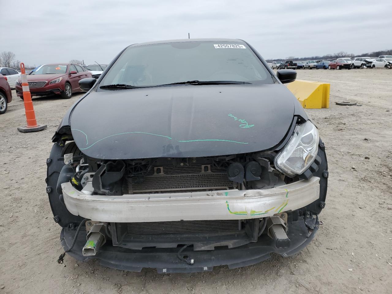 2014 Dodge Dart VIN 1C3CDFEB1ED866633 Copart auction photo, front end damage thumbnail 5