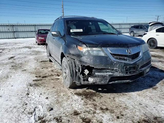 2011 Acura MDX VIN 2HNYD2H55BH521873 Copart auction photo, front end / mechanical damage thumbnail 11
