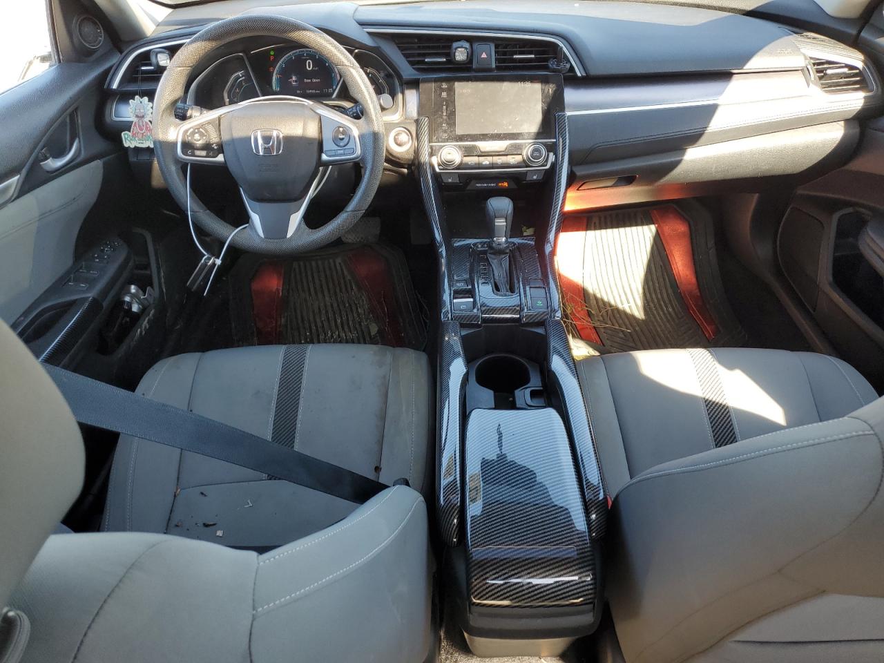2016 Honda Civic VIN 2HGFC1F32GH630652 Copart auction photo, side / front end damage thumbnail 8