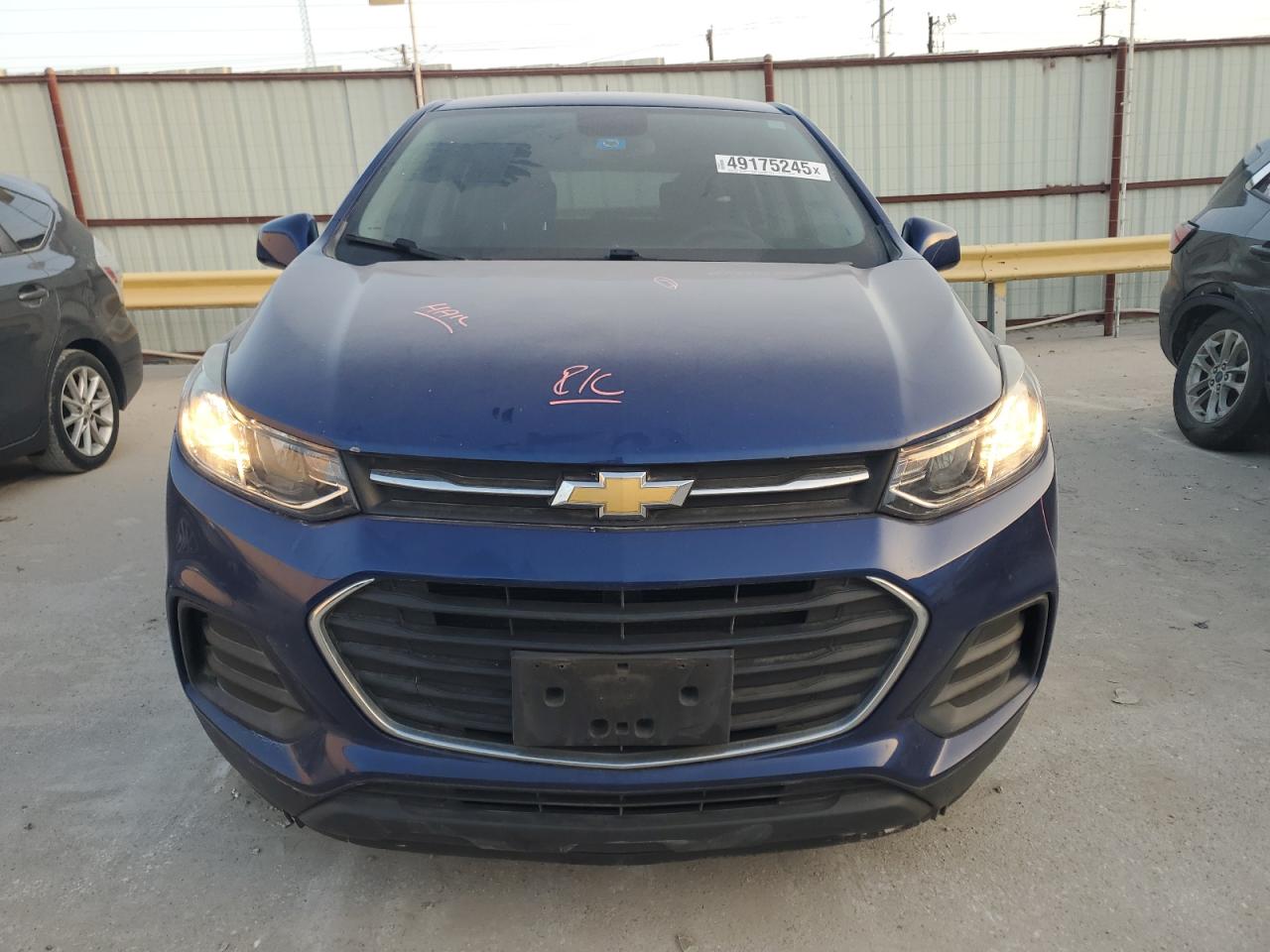 2017 Chevrolet Trax VIN 3GNCJKSB9HL148660 Copart auction photo, rear end / minor dent/scratches damage thumbnail 5