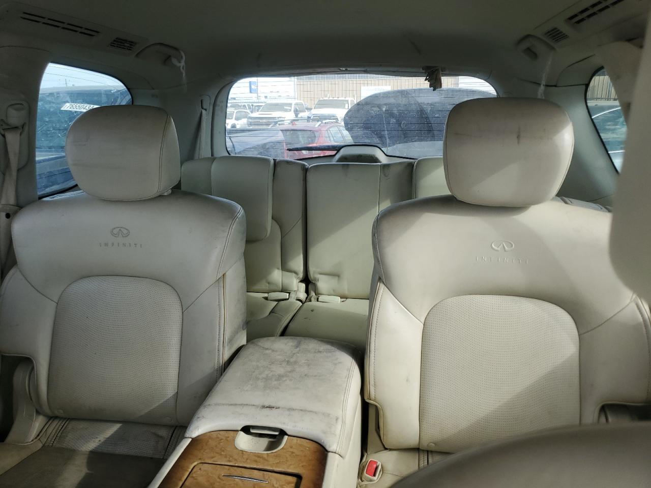 2011 Infiniti QX56 VIN JN8AZ2NE2B9002118 Copart auction photo, front end damage thumbnail 10