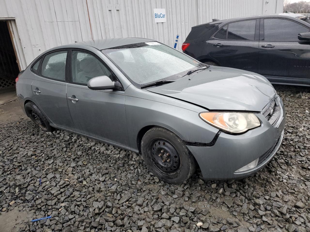 2009 Hyundai Elantra VIN KMHDU46D09U817011 Copart auction photo, side damage thumbnail 4