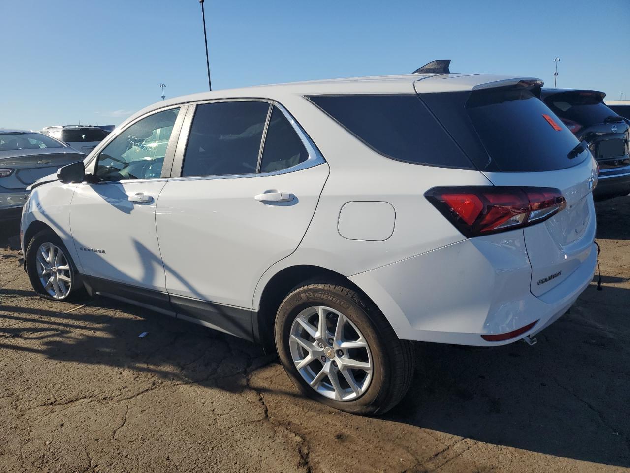 2023 Chevrolet Equinox VIN 3GNAXKEG4PS196598 Copart auction photo, front end / undercarriage damage thumbnail 2