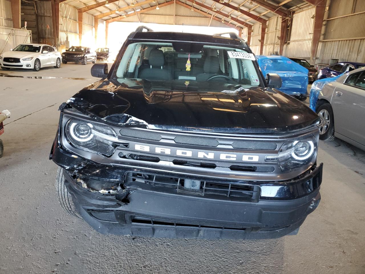 2022 Ford Bronco VIN 3FMCR9B60NRE06520 Copart auction photo, front end damage thumbnail 5