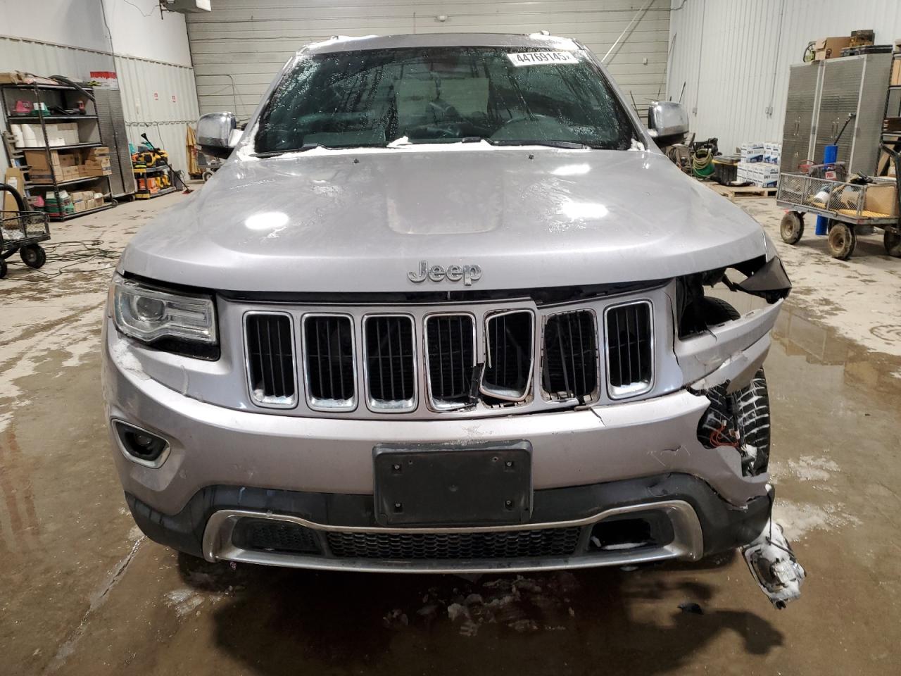 2014 Jeep Grand Cherokee VIN 1C4RJFBG6EC266002 Copart auction photo, front end damage thumbnail 5