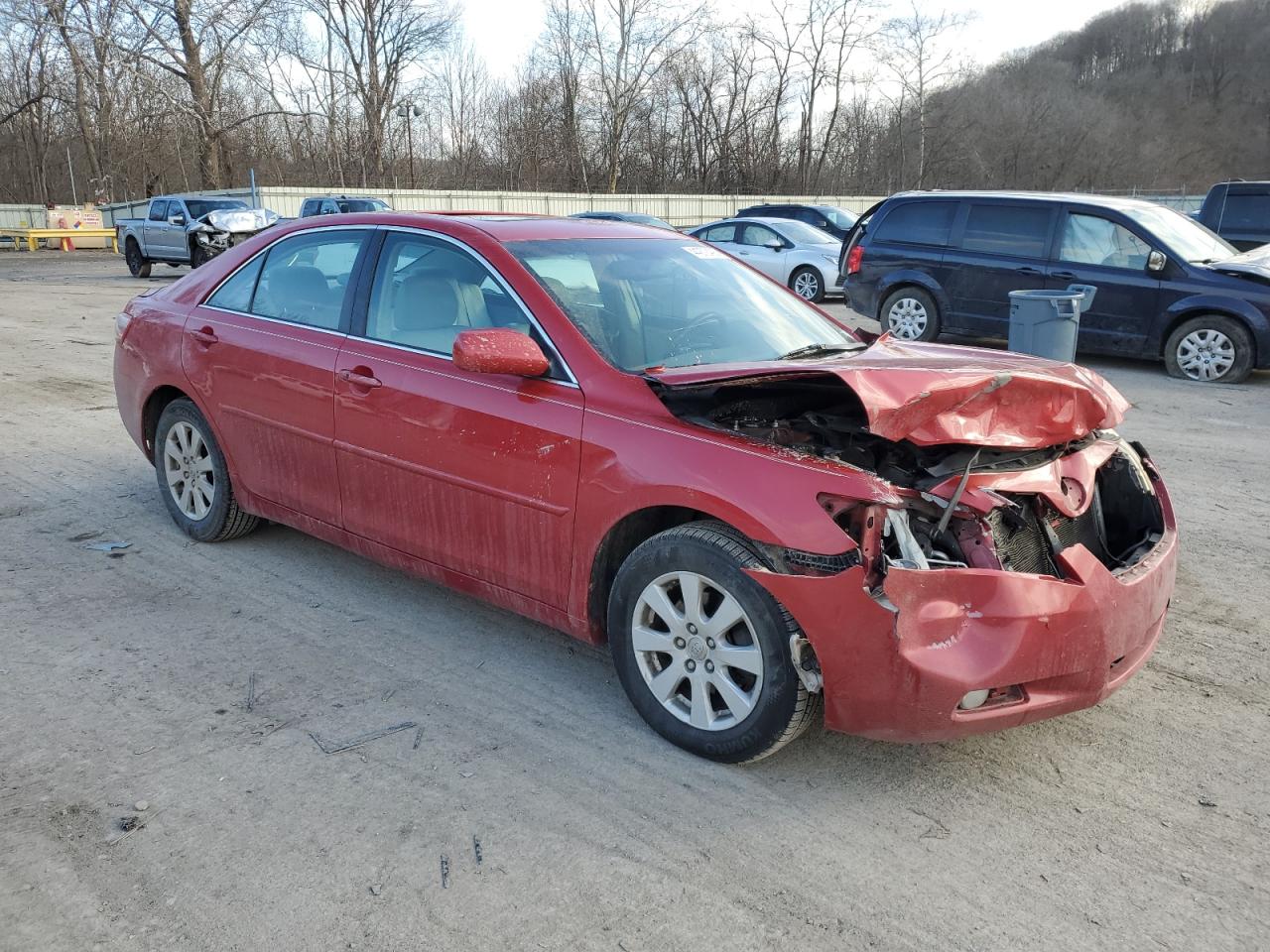 2009 Toyota Camry VIN 4T1BK46K39U093391 Copart auction photo, front end damage thumbnail 4