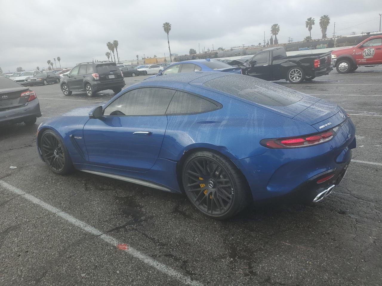 2024 Mercedes-Benz AMG GT VIN W1KRJ8AB2RF001959 Copart auction photo, side damage thumbnail 2