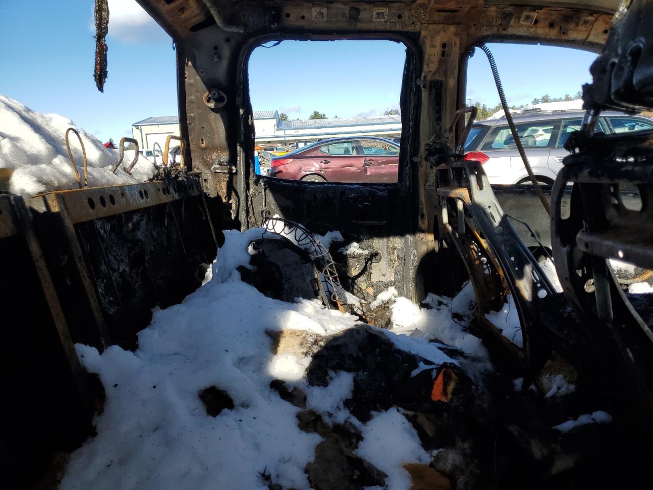 2014 Chevrolet Silverado VIN 1GCVKREC3EZ150436 Copart auction photo, burn - engine / burn - interior damage thumbnail 10