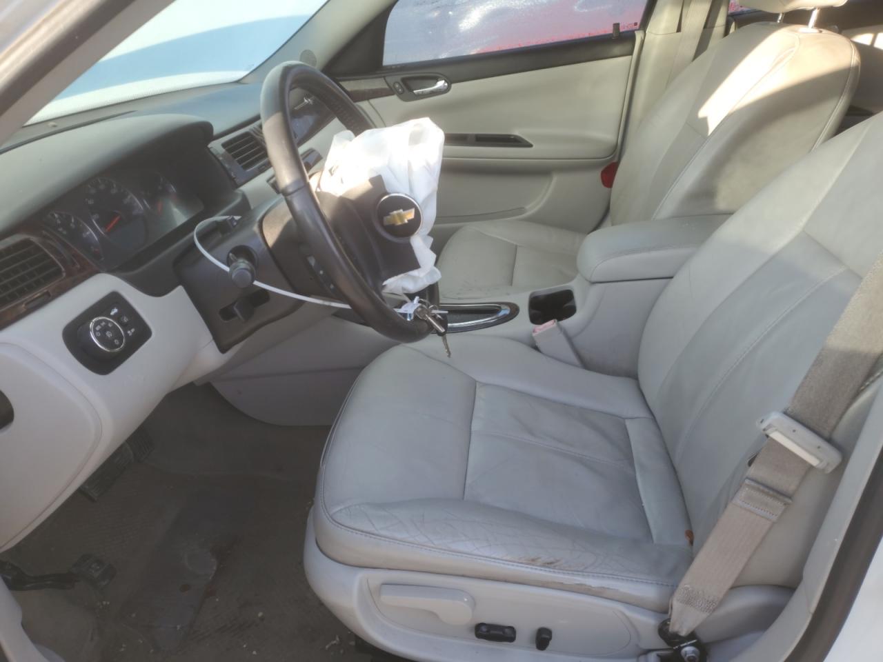 2012 Chevrolet Impala VIN 2G1WC5E34C1101545 Copart auction photo, front end / side damage thumbnail 7
