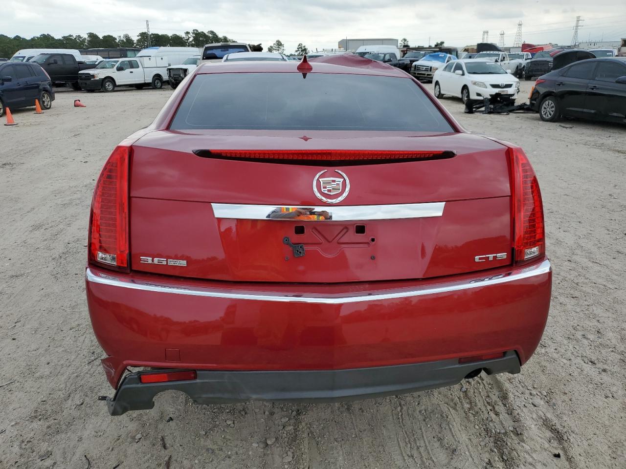 2009 Cadillac CTS VIN 1G6DU57V790132063 Copart auction photo, biohazard/chemical / all over damage thumbnail 6