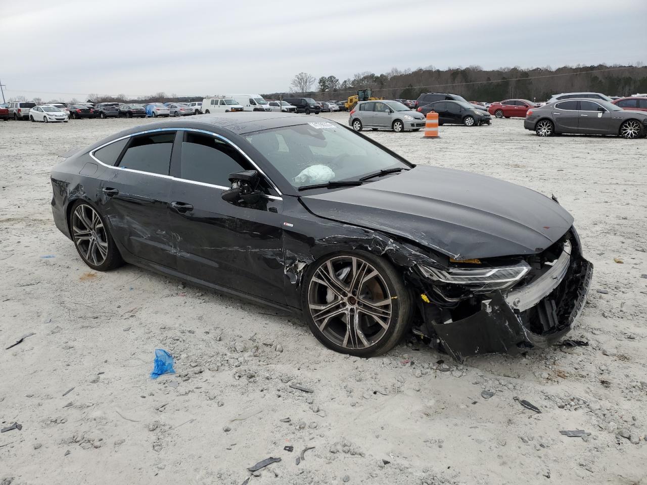2020 Audi A7 VIN WAUV2AF20LN009574 Copart auction photo, all over damage thumbnail 4
