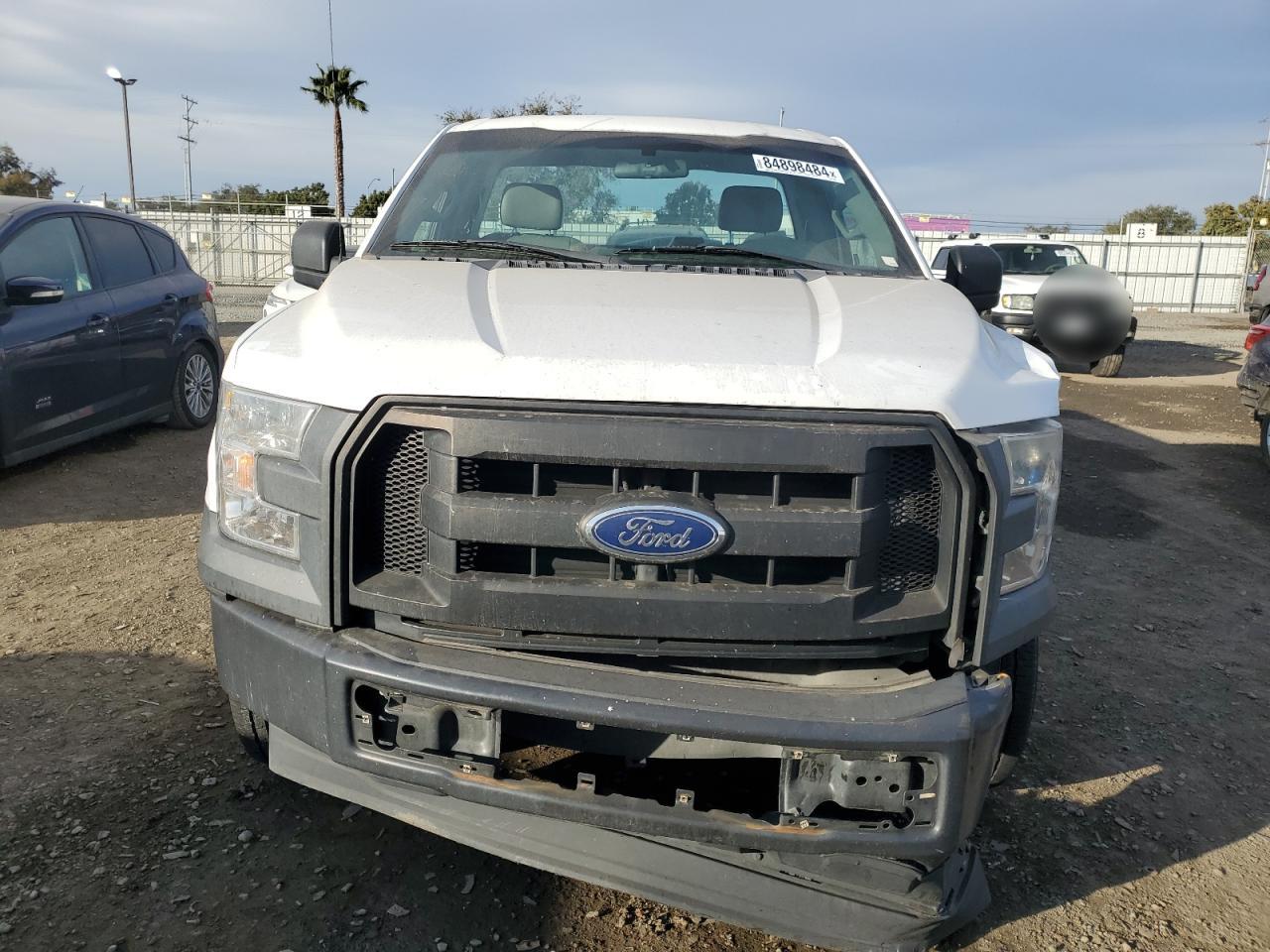 2017 Ford F-150 VIN 1FTMF1C81HKE19949 Copart auction photo, front end damage thumbnail 5