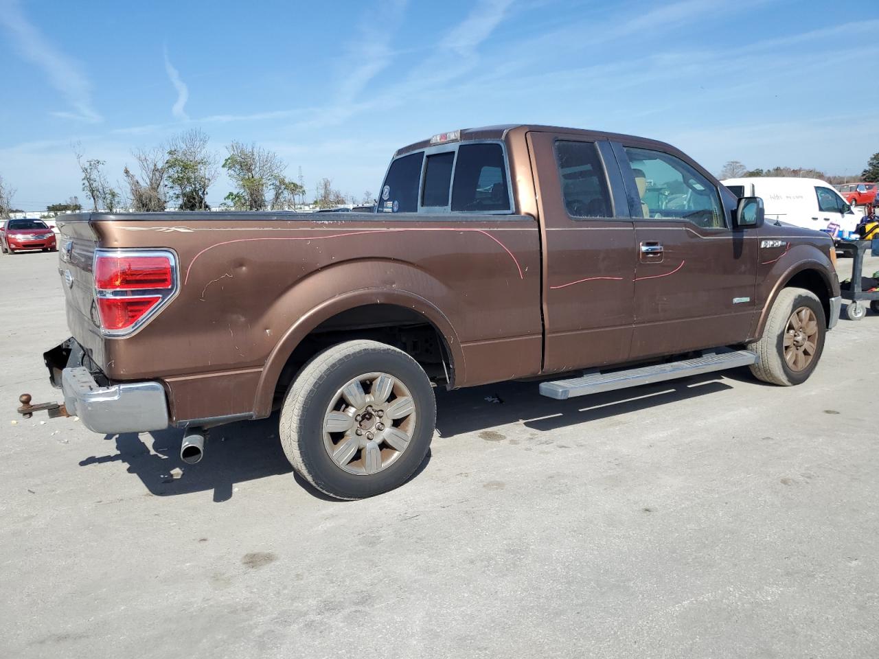 2012 Ford F-150 VIN 1FTFX1CT0CFA53963 Copart auction photo, rear end / minor dent/scratches damage thumbnail 3