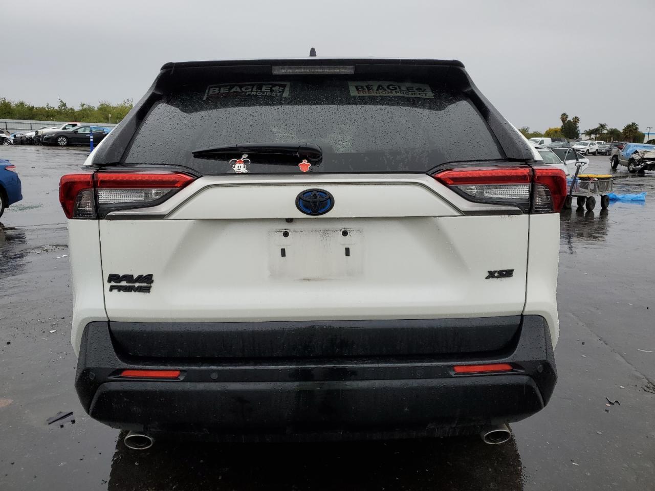 2021 Toyota RAV 4 VIN JTMFB3FV5MD053395 Copart auction photo, front end damage thumbnail 6