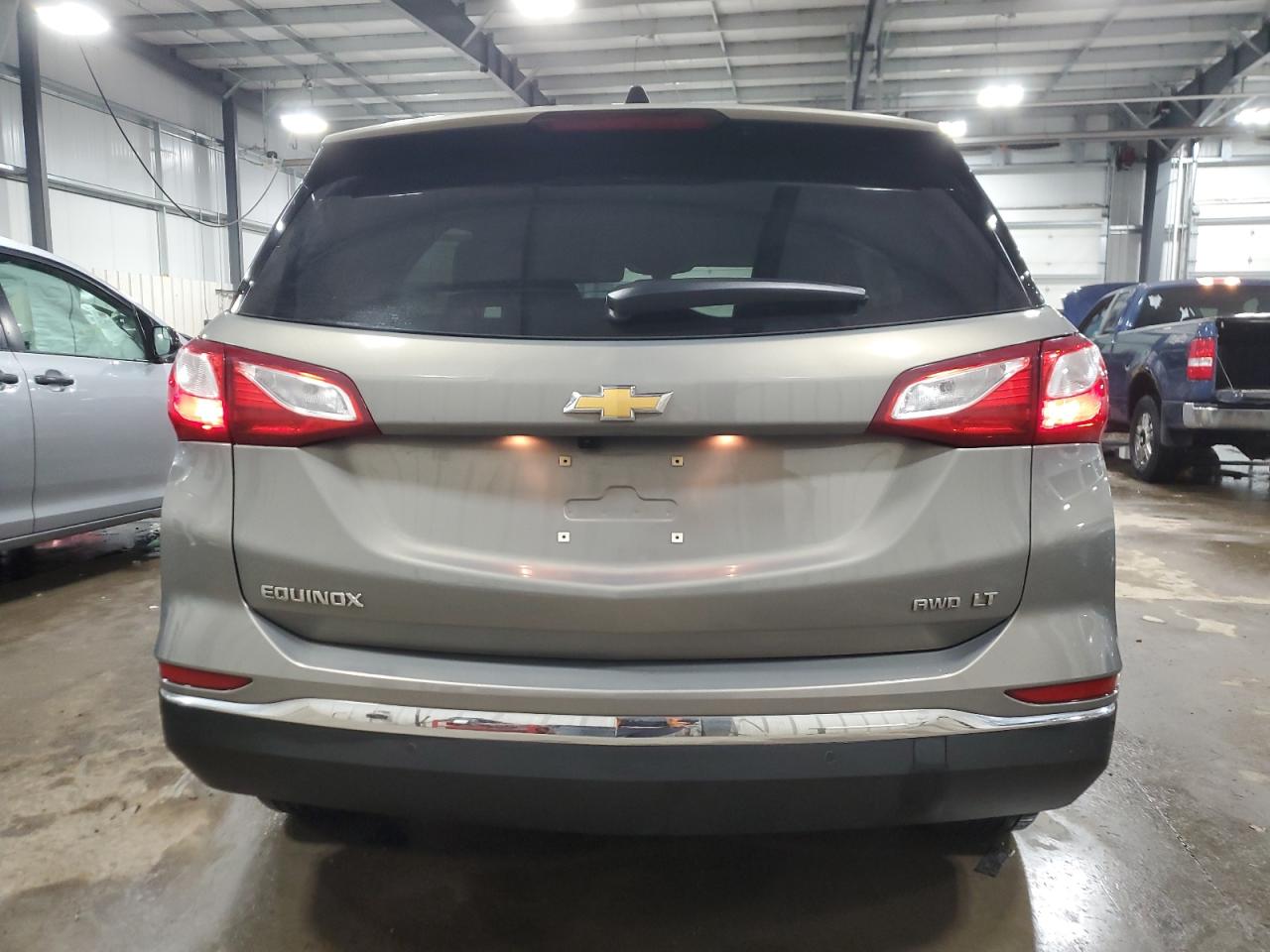 2018 Chevrolet Equinox VIN 3GNAXSEV2JS552343 Copart auction photo, front end / side damage thumbnail 6