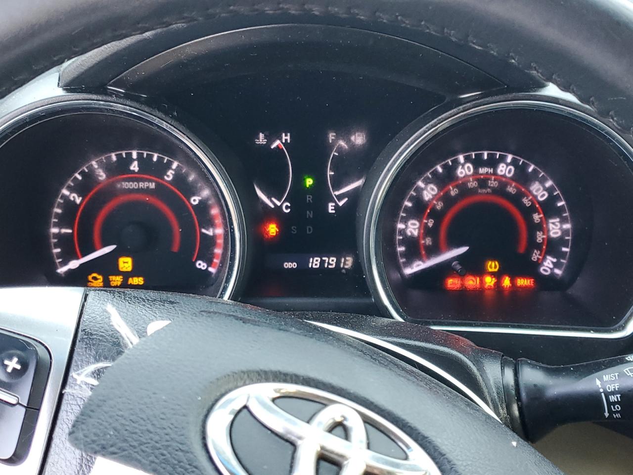 2013 Toyota Highlander VIN 5TDYK3EH4DS130511 Copart auction photo, front end / side damage thumbnail 9