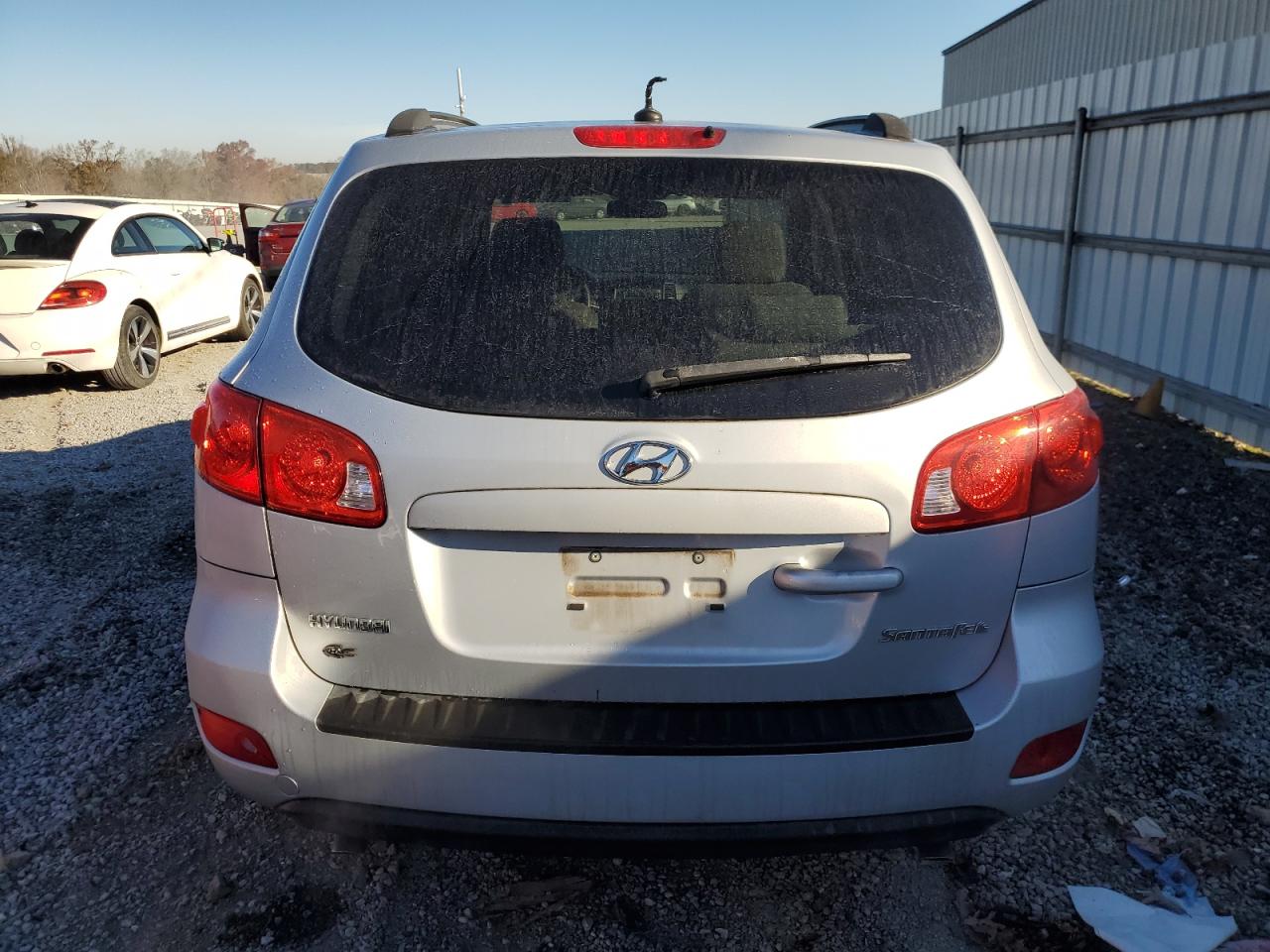 2009 Hyundai Santa Fe VIN 5NMSG13D29H320104 Copart auction photo, front end / side damage thumbnail 6