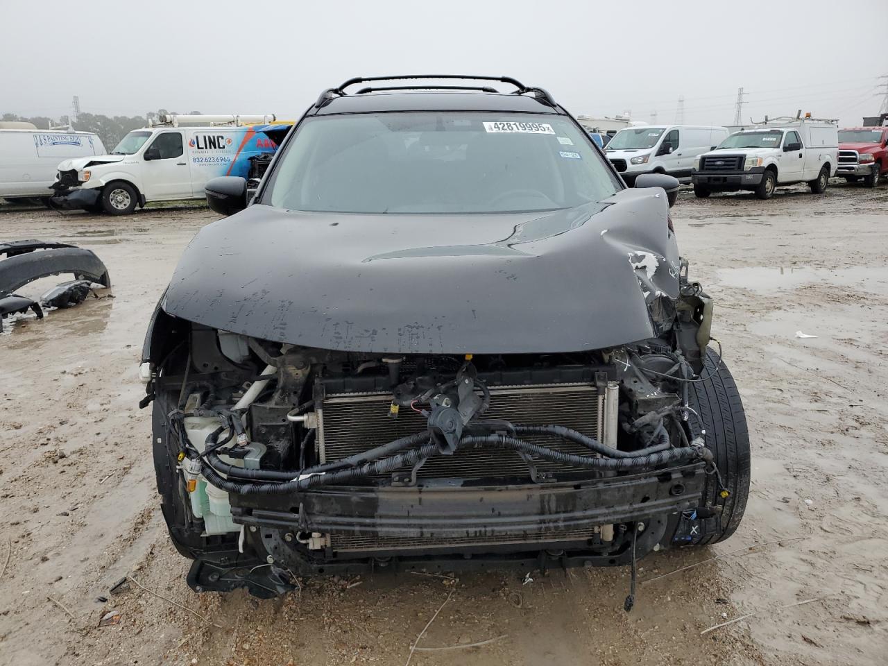 2017 Nissan Rogue VIN 5N1AT2MT6HC815319 Copart auction photo, front end damage thumbnail 5