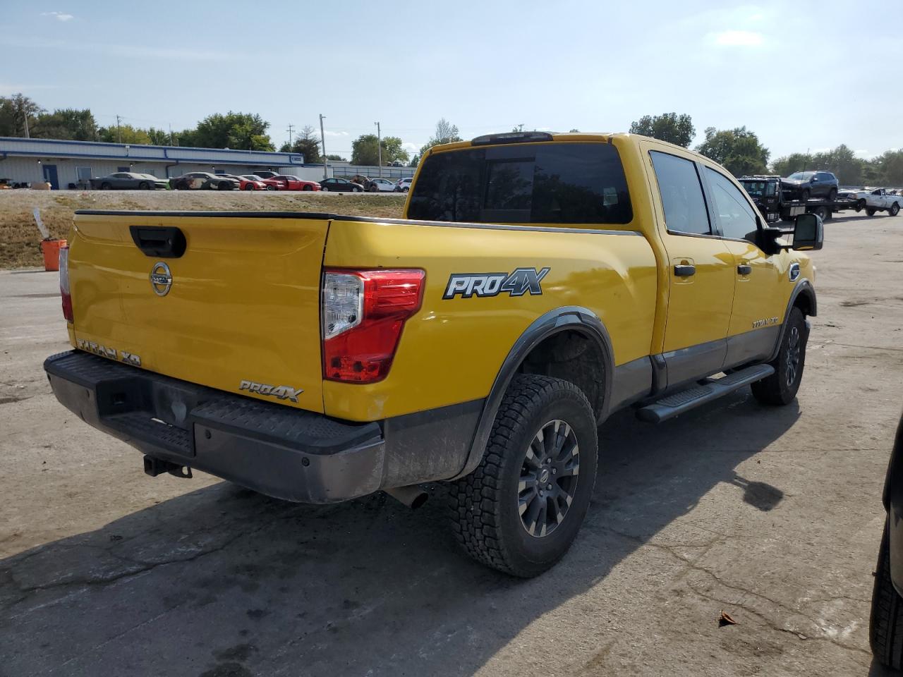 2016 Nissan Titan VIN 1N6AA1F4XGN507919 Copart auction photo, front end damage thumbnail 3